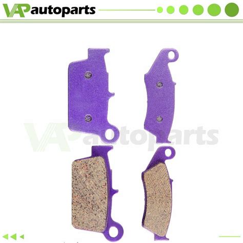 Fr Carbon Fiber Brake Pads For Kawasaki Kx450f 2006 2011 Kx250f 2004 2011 Ebay