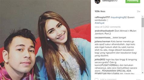 Tetiba Wajah Ayu Ting Ting Muncul Di IG Raffi Ahmad Dan Nagita Kini