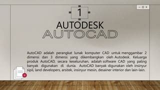 PPT Pelatihan Autocad Basic PPT