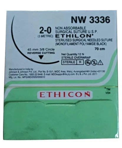 Plastic Ethicon Nw 4237 Suture 70 Cm At Rs 1200box In Pune Id