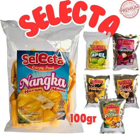 Jual SELECTA Keripik Buah Nangka Super Oleh Oleh Kota Malang Shopee