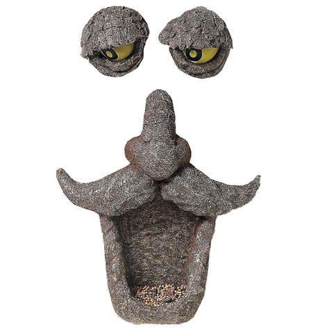 Ornativity Tree Face Bird Feeder Old Man Funny Faces Outdoor