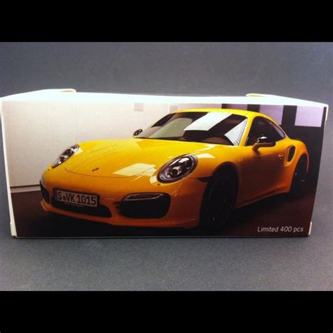 Porsche 911 Turbo S Type 991 2016 exclusive racing yellow 1/43 Spark ...