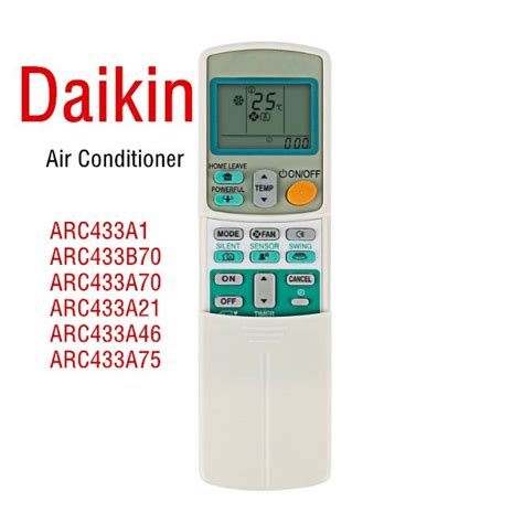 Daikin Remote Control Suitable For Daikin Air Conditioner Conditioning