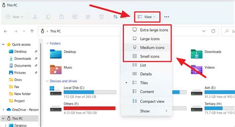 How To Change Icon Size In Windows 11