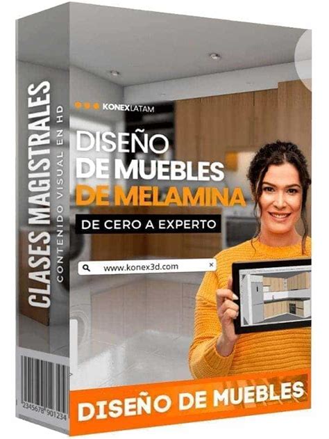 Curso Diseño de Muebles de Melamina de Cero a Experto