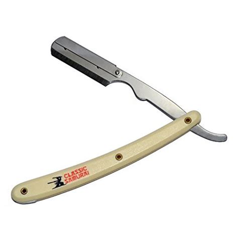 Classic Samurai Stainless Steel Professional Barber Straight Edge Razor