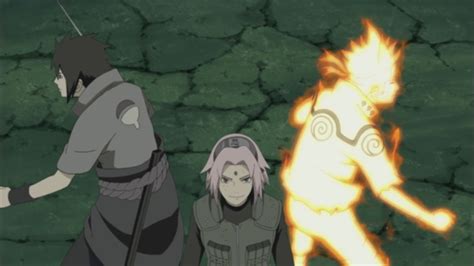 Team 7 Summoning Sakuras Strength Naruto Shippuden 373 Daily