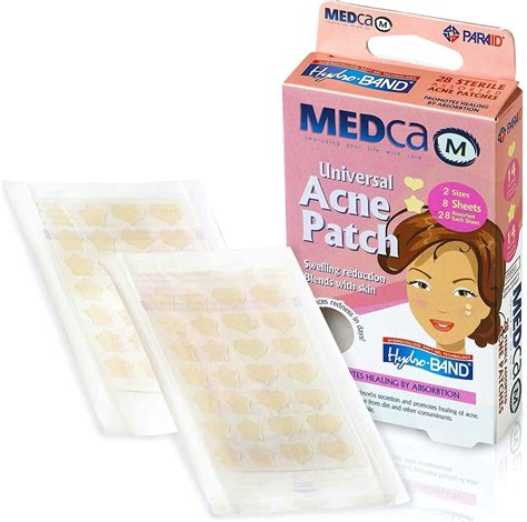 Patch contre l acné Paquet de 112 Pansements hydrocolloïdes pour le