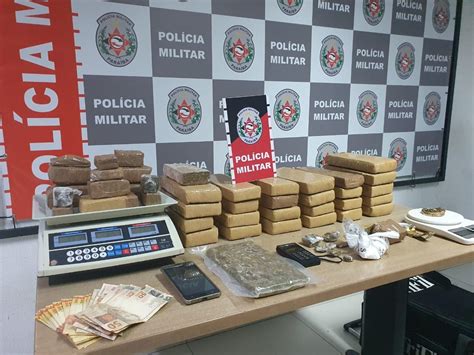 Pol Cia Apreende Cerca De Kg De Maconha Dentro De Casa Em Jo O