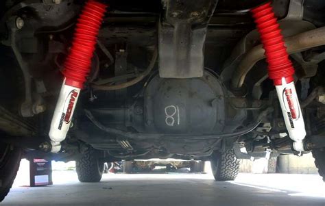 Rancho Rs X Front Rear Shock Absorber Set For Jeep