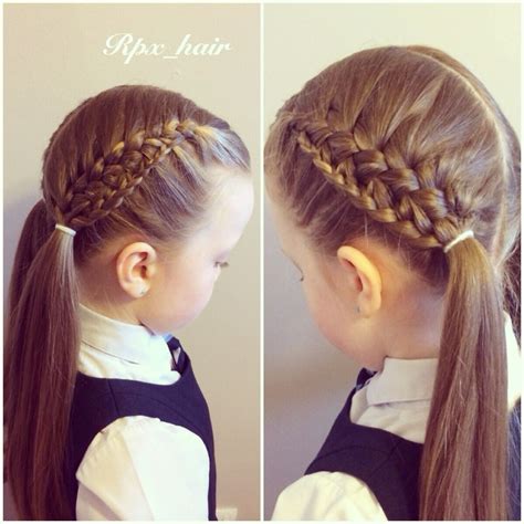 Peinados De Dos Colas Con Trenzas Para Niñas FormatoAPA Reglas y