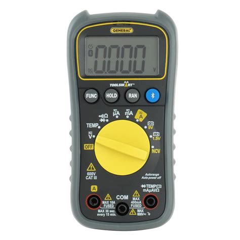 General Tools Toolsmart Bluetooth Connected Digital Multimeter Ts