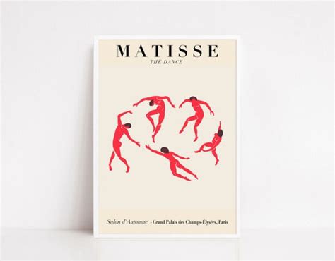 Matisse the Dance Poster Print Matisse Exhibition Poster | Etsy