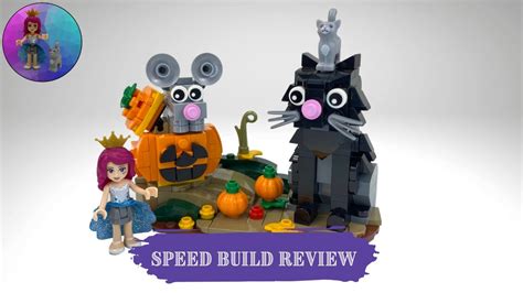 LEGO Halloween Cat And Mouse Speed Build YouTube