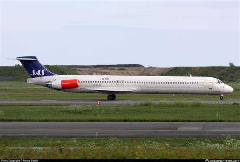 LN RLE SAS Scandinavian Airlines McDonnell Douglas MD 82 DC 9 82