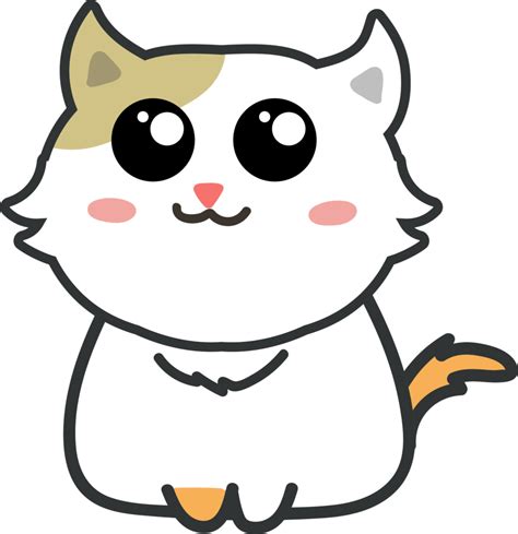 Cute Cat Cartoon Kitty 8484046 Png