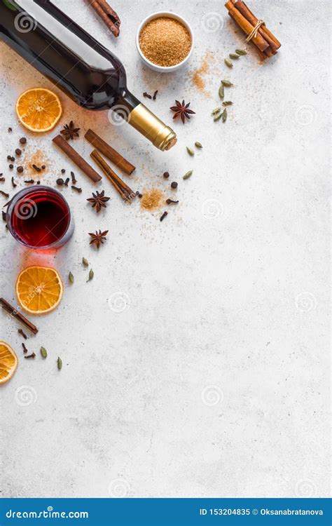 Mulled Wine Ingredients Stock Image Image Of Natural 153204835