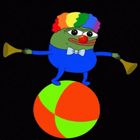 Pepe Peepo GIF - Pepe Peepo Clown - Discover & Share GIFs