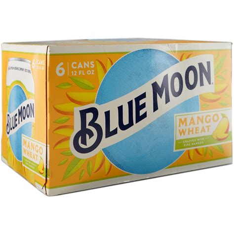 Blue Moon Mango Wheat | 6 pack of 12 oz Can