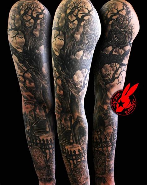 Top 20 Best Halloween Tattoo Sleeve Ideas For Men Tattootab