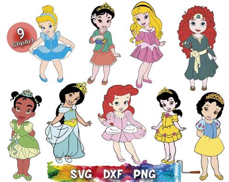 disney princesses babies svg, baby snow white svg png, baby | Inspire ...