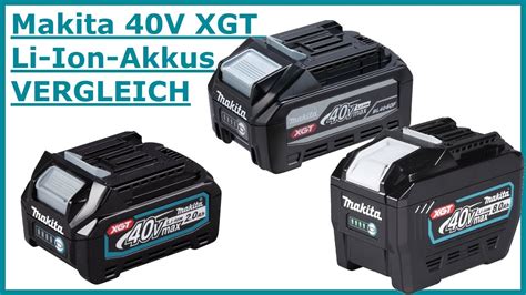 Welche Makita V Xgt Akkus U Ger Te Gibt Es Vergleich Youtube