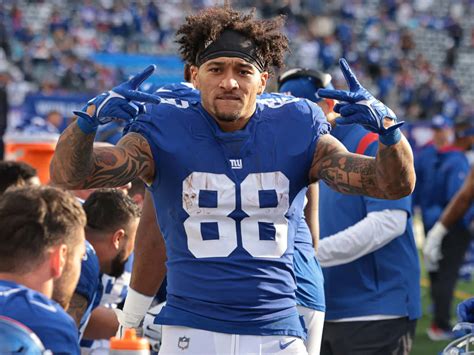 Download Evan Engram Celebratingon Field Wallpaper