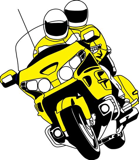 Honda Goldwing Cartoon Clipart Best