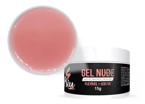 Psiu Gel Flexível Nude Light 15g Autonivelante Led Uv MercadoLivre