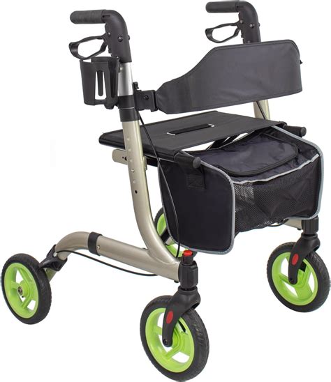 Rollator Walkers For Seniors Rollator Walker With Cup Holder Easy