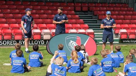 Porter and Potter chat Lichfield Rugby Camp | Leicester Tigers