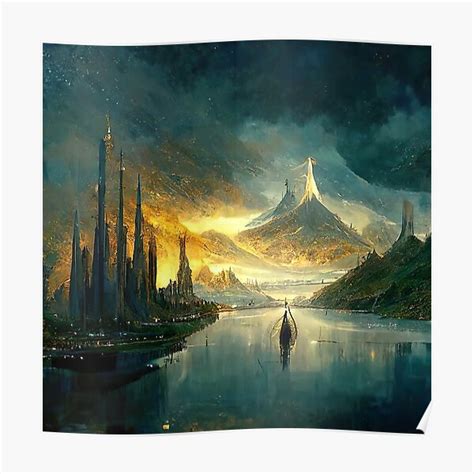 "Valinor" Poster for Sale by SikstiNain | Redbubble