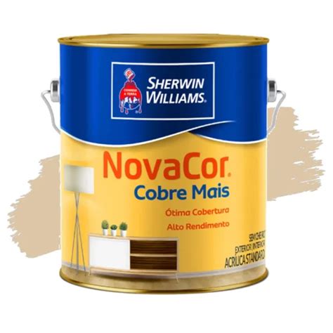 Tinta Acr Lica Novacor Cobre Mais Areia L Sherwin Williams Ponto