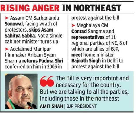 Assam We Will Go By Consensus On Citizenship Bill Says Amit Shah