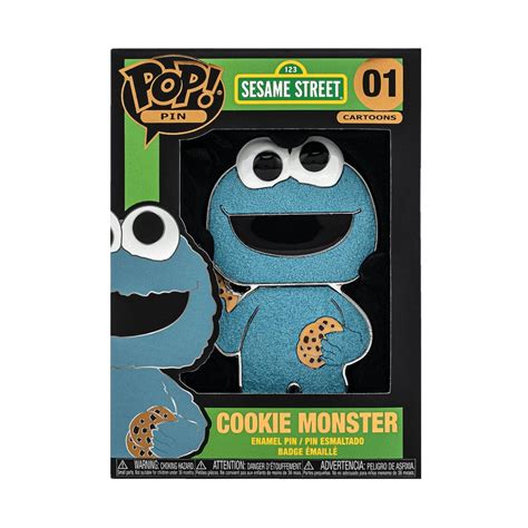 Verified Cookie Monster Flocked By Funko Pop Whatnot