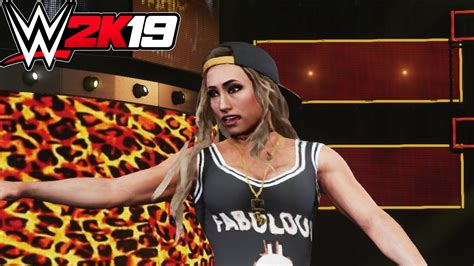 Wwe 2k19 Carmella Entrance Signature Finisher Youtube