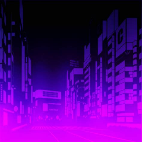 Neon purple city night by CirstyAKB48 on DeviantArt