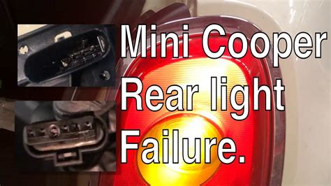 R Mini Cooper Rear Light Failure Mini Cooper Rear Light Connector