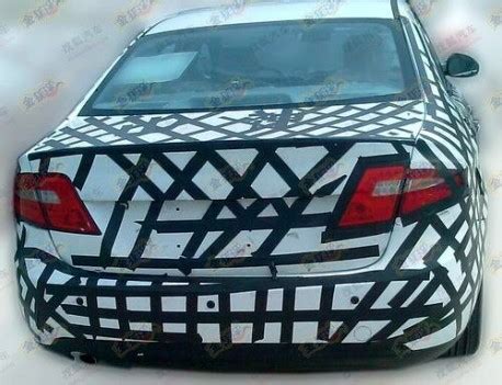 Spy Shots Chery M16 Sedan Seen Testing In China