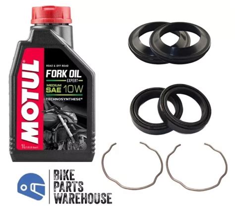 HONDA XL 600 LM Paris Dakar 1985 Fork Oil Dust Seal Circlip Motul