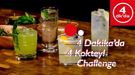 Dak Kada Kokteyl Challenge Cin Ile Yap Lan Kokteyl Tarifleri