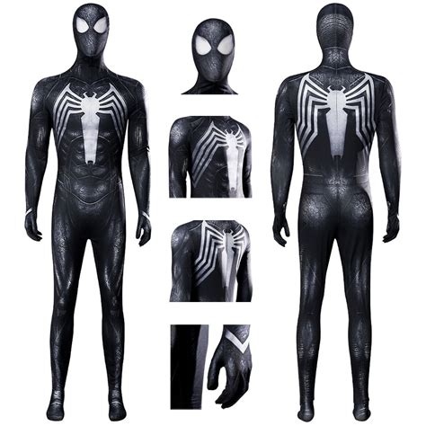 Spiderman 2 Cosplay Costumes Venom Symbiote Suit