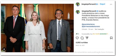 Bolsonaro diz não ter fotos Jefferson veja imagens dos 2