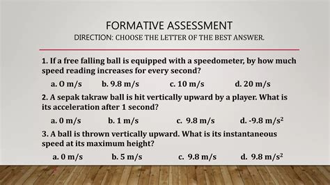 Grade 9 Uniformly Accelerated Motion PPT