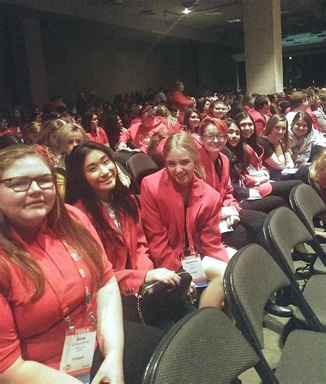 The Fayetteville High School FCCLA (Family, Career and Community