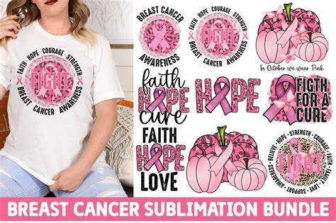 Breast Cancer Sublimation Bundle By Fokiira Thehungryjpeg