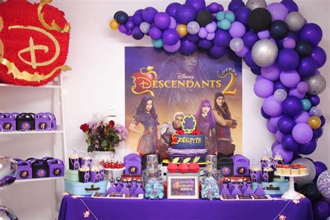 Descendants Birthday Party Ideas Photo Of Catch My Party