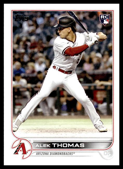 Topps Update Alek Thomas Rookie Us Arizona Diamondbacks B Ebay