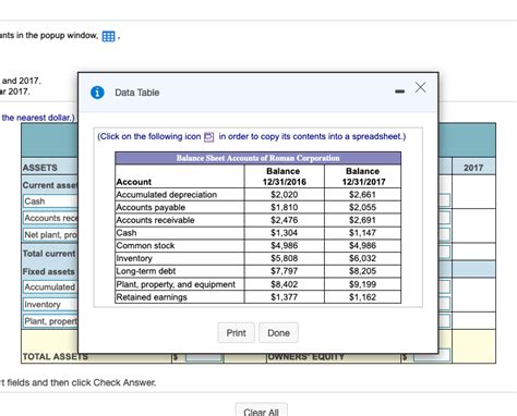 Solved Balance Sheet From The Following Balance Sheet